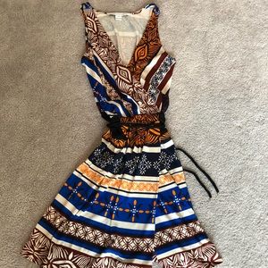 Diane von furstenberg sleeveless wrap dress